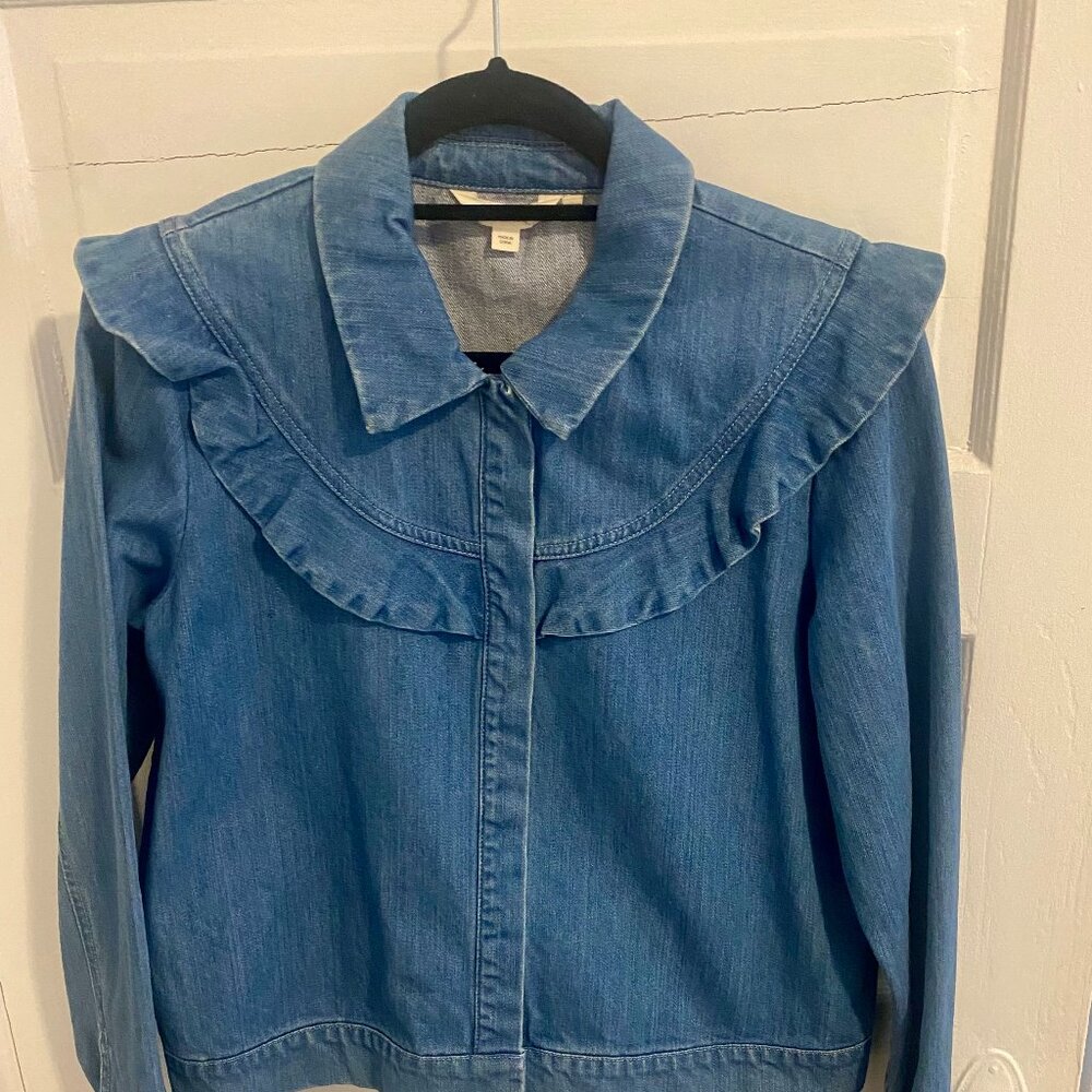 Vero Moda Ruffle Demin Jacket